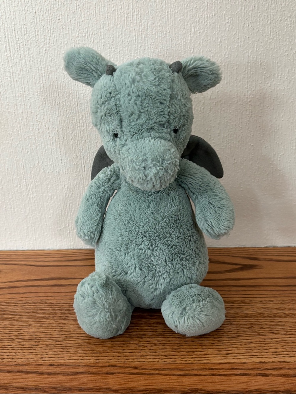 Jellycat Sage Green Bashful Dragon Plush Retired